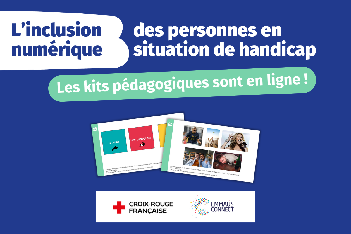 Inclusion numérique des personnes en situation de handicap : nos ressources pédagogiques